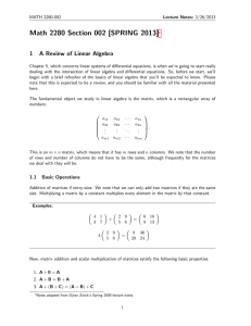 2013] 1 A Review of Linear Algebra