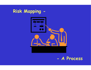 Risk Mapping - - A  Process