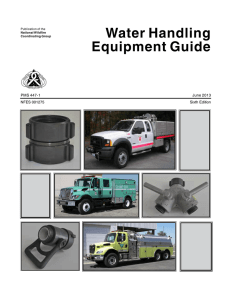 Water Handling Equipment Guide PMS 447-1
