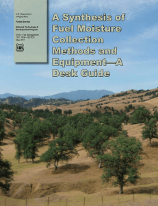 A Synthesis of Fuel Moisture Collection Methods and