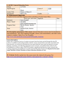 I. ASCRC General Education Form Group I.2/VI/IX Dept/Program
