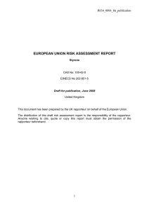 EUROPEAN UNION RISK ASSESSMENT REPORT R034_0806_hh_publication