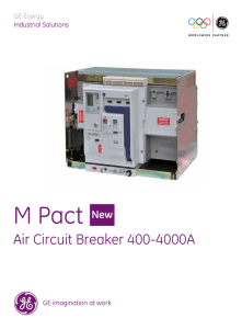 M Pact Air Circuit Breaker 400-4000A New