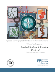 What Influences Medical Student &amp; Resident Choices?