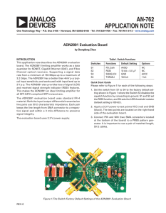 AN-762 APPLICATION NOTE