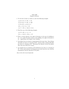 Math 1060 Chapter 6 Review (a) B= 10