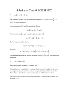 Solution to Test #4 ECE 315 F02 [ ] [ ]