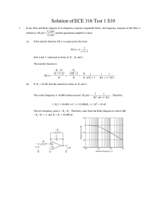 Solution of ECE 316 Test 1 S10