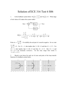 Solution of ECE 316 Test 6 S06 ( ) (