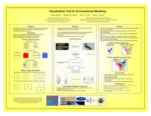 Visualization Tool for Environmental Modeling Wade Spires