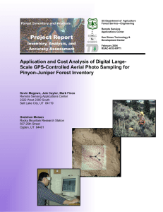Project Report Forest Inventory and Analysis