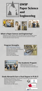 What is Paper Science and Engineering?