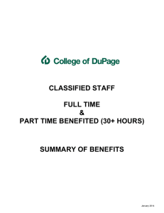CLASSIFIED STAFF FULL TIME &amp;