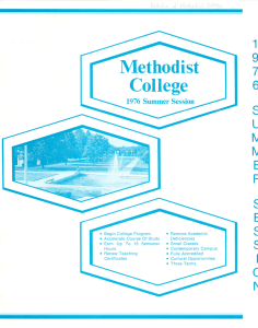 Methodist College 1 6