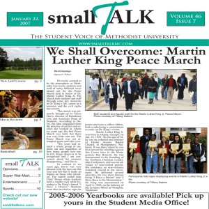 T small   ALK We Shall Overcome: Martin Luther King Peace March