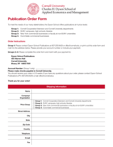 Publication Order Form Order Instructions