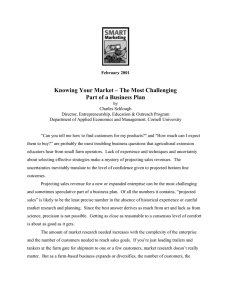 Knowing Your Market – The Most Challenging