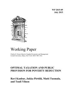 Working Paper WP 2015-09 July 2015