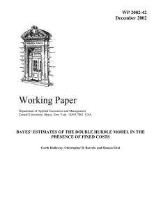 Working Paper  WP 2002-42 December 2002