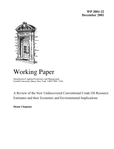 Working Paper 2001-22 WP December 2001