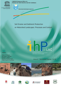 Soil Erosion and Sediment Production on Watershed Landscapes: Processes and Control