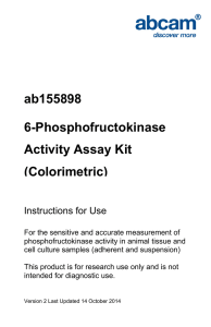 ab155898 6-Phosphofructokinase Activity Assay Kit (Colorimetric)