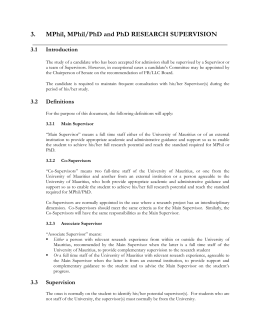 Phd thesis structure political science