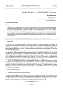 E-ISSN 2281-4612 Academic Journal of Interdisciplinary Studies Vol 2 No 2 ISSN 2281-3993