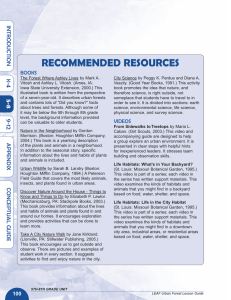RECOMMENDED RESOURCES 4 IN T