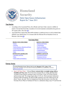 Homeland Security Daily Open Source Infrastructure Report for 7 June 2011