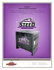 STEED COLD STORAGE CHARGER