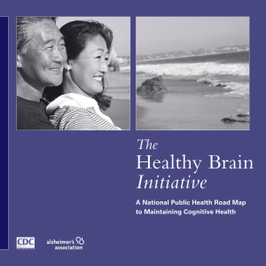 Healthy Brain Initiative The