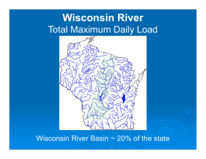 Wisconsin River Total Maximum Daily Load
