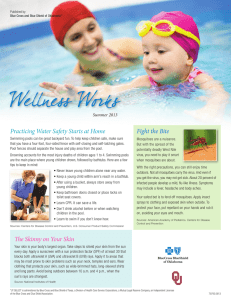 Welln ess Works Fight the Bite Practicing Water Safety Starts at Home
