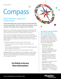 Compass Build healthier, supportive relationships