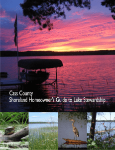 Cass County Shoreland Homeowner’s Guide to Lake Stewardship