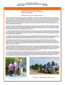 The Farm Service Agency’s “Success Stories of Engagement and Empowerment” Newsletter