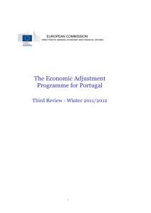The Economic Adjustment Programme for Portugal  Third Review - Winter 2011/2012