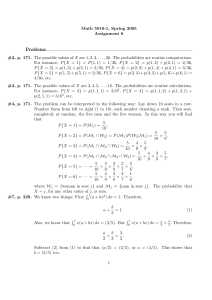 Math 5010-1, Spring 2005 Assignment 6 Problems