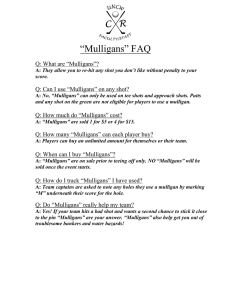 “Mulligans” FAQ Q: What are “Mulligans”?