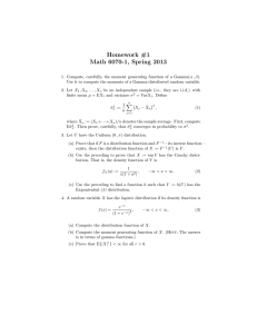 Homework #1 Math 6070-1, Spring 2013