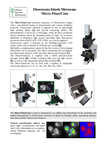 Micro-FluorCam Fluorescence Kinetic Microscope