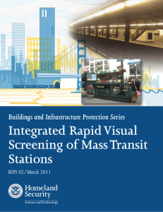 Integrated  Rapid Visual Screening of Mass Transit Stations