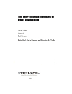 The Wiley-Blackwell Handbook Inlant Development 01 J.