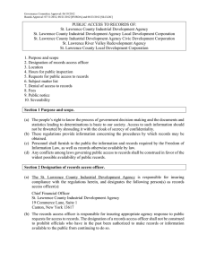 Governance Committee Approval: 06/19/2012