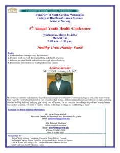 5 Annual Youth Health Conference