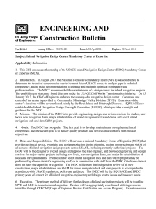 ENGINEERING AND Construction Bulletin