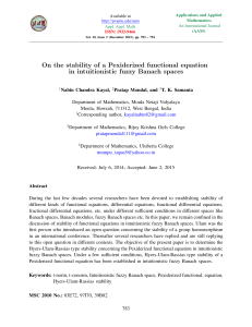 On the stability of a Pexiderized functional equation