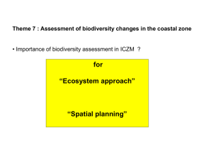 for  “Ecosystem approach” “Spatial planning”