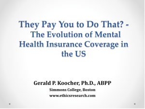 They Pay You to Do That? - The Evolution of Mental